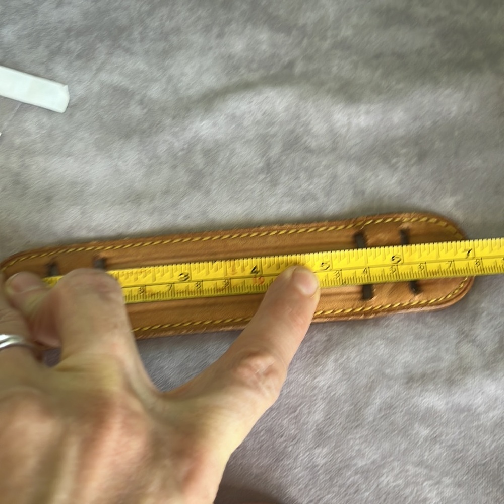 Authentic Louis Vuitton  Vachetta Leather Strap Pad z27 - Picture 6 of 8